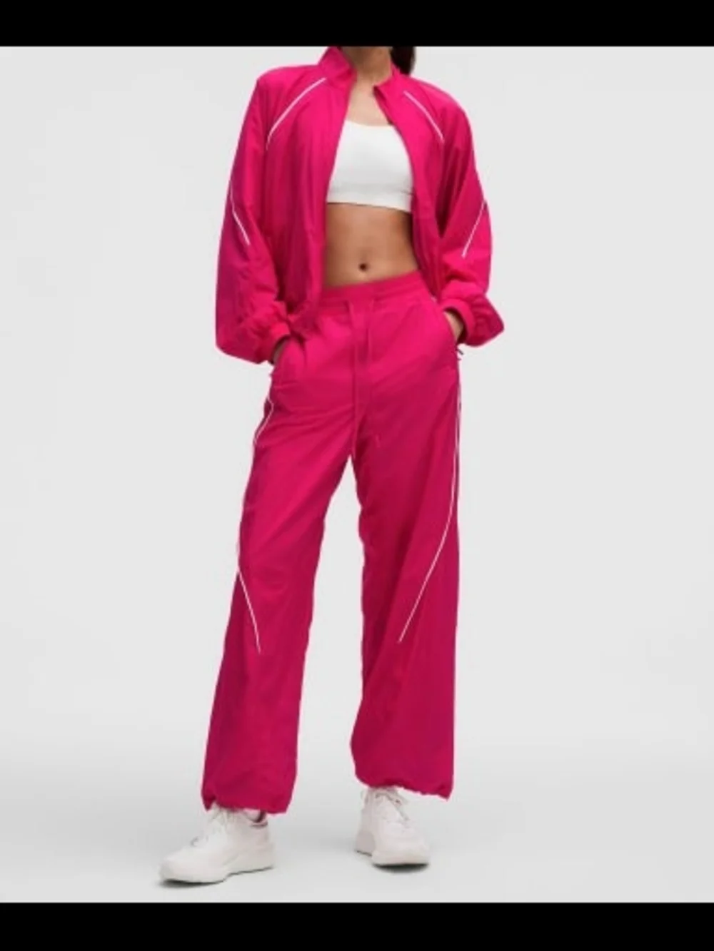 lululemon athletica Women's Pink Lightweight Windbreaker Jacket